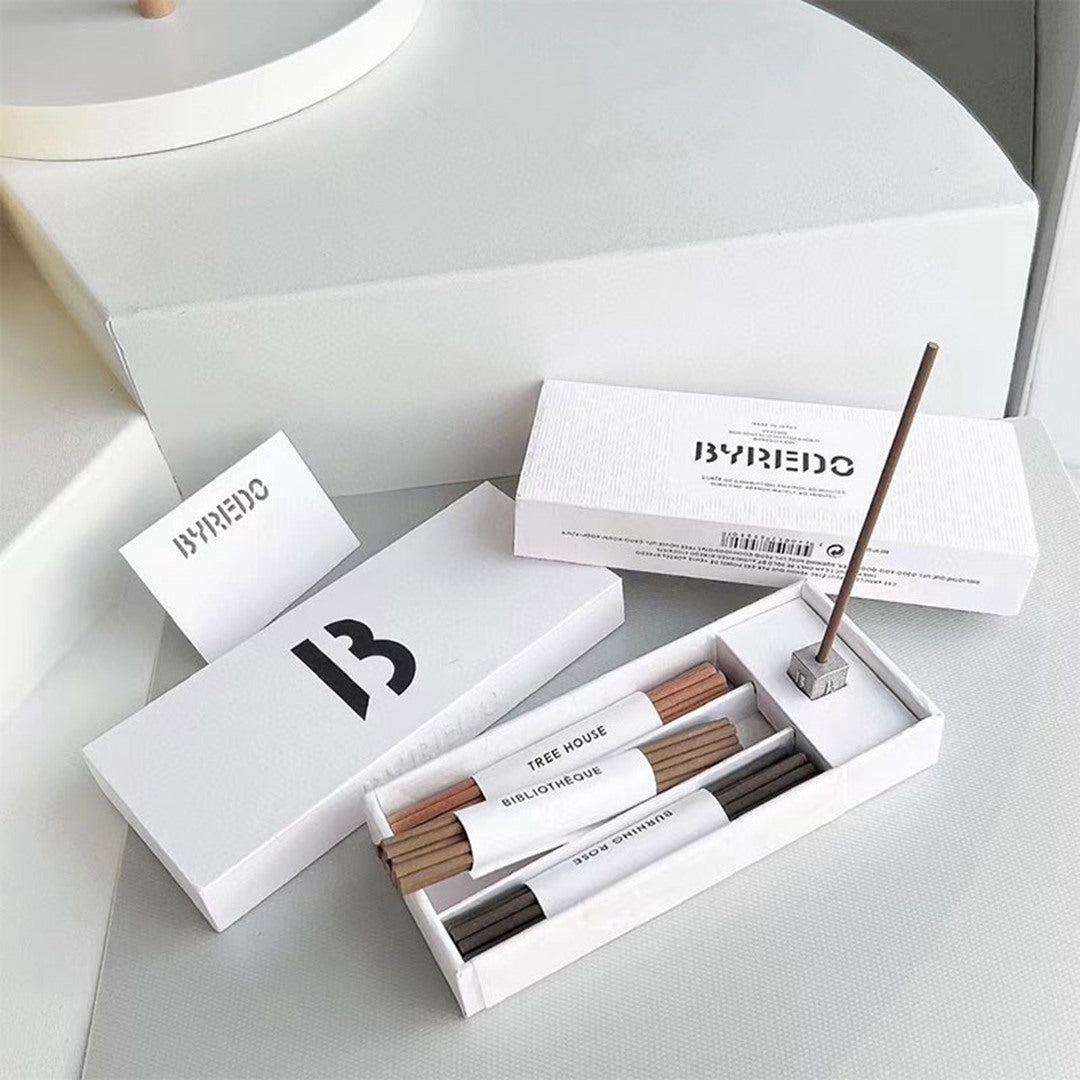 Byredo incense stick set with packing box.