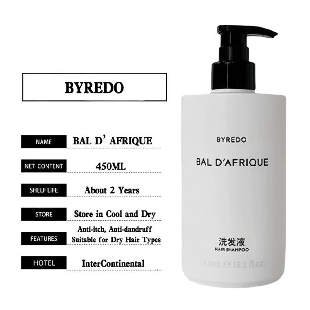 InterContinental Shampoo Set of 2 450ML Each | Byredo BAL D&
