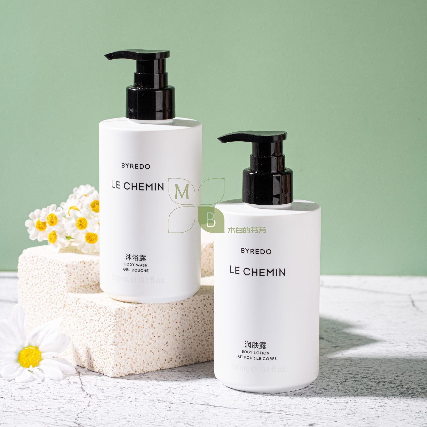Byredo Le Chemin Shampoo & Conditioner & Shower Gel & Body Lotion 300ML