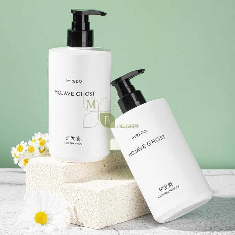 Conrad Hotel Shampoo & Conditioner & Shower Gel & Body Lotion 450ML | Byredo Mojave Ghost