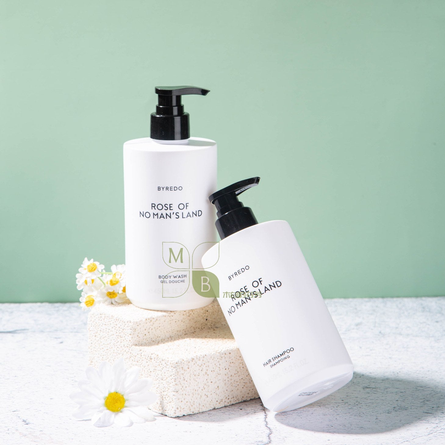 Conrad Hotel Shampoo & Conditioner & Shower Gel & Body Lotion & Hand Wash 450ML | Byredo Rose of No Man&