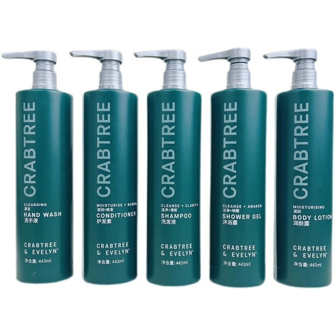 Hilton Hotel Spa Toiletries | CRABTREE & EVELYN