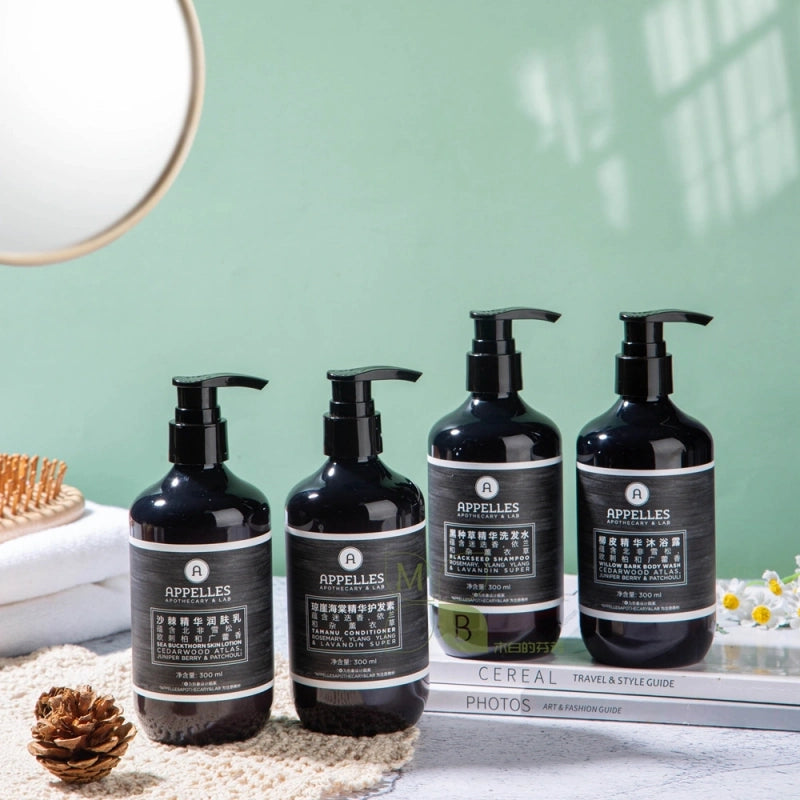 Langham Hotel Spa Toiletries | APPELLES Nigella Sativa