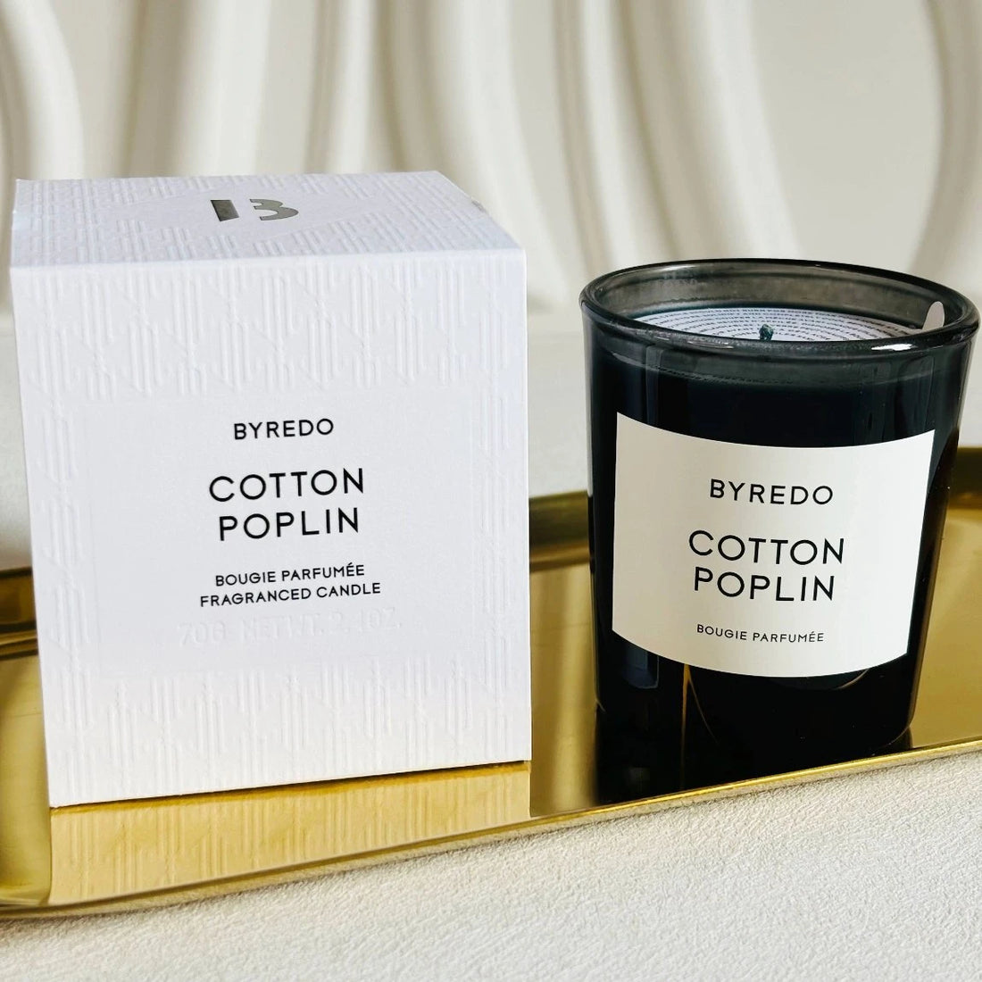 BYREDO Cotton Poplin Candles 70g