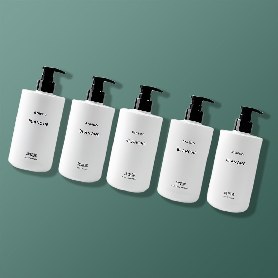 Byredo Blanche Shampoo &amp; Conditioner &amp; Shower Gel &amp; Body Lotion &amp; Hand Wash 450ML