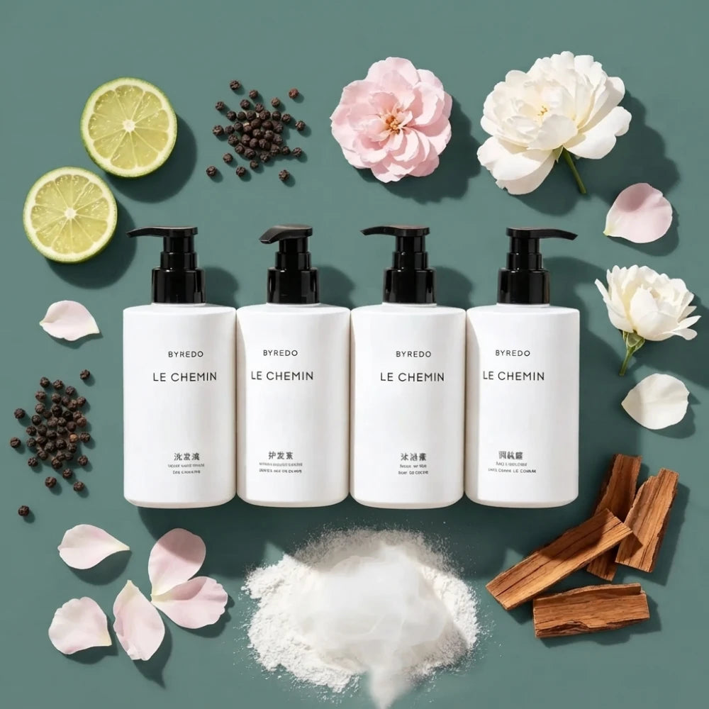 The Luxury Collection Hotel Shampoo or Conditioner or Shower Gel or Body Lotion 300ML | Byredo Le Chemin