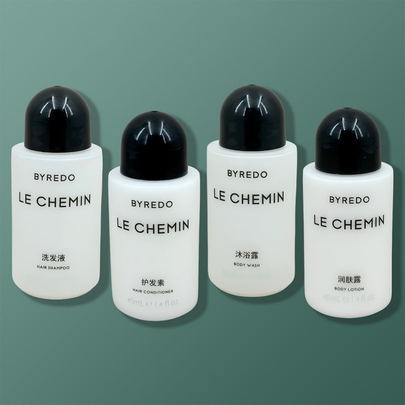 Byredo Le Chemin Shampoo & Conditioner & Shower Gel & Body Lotion Bundle 40ML Each