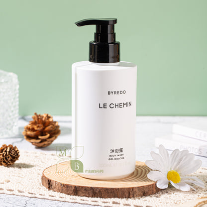The Luxury Collection Hotel Shampoo &amp; Conditioner &amp; Shower Gel &amp; Body Lotion 300ML | Byredo Le Chemin