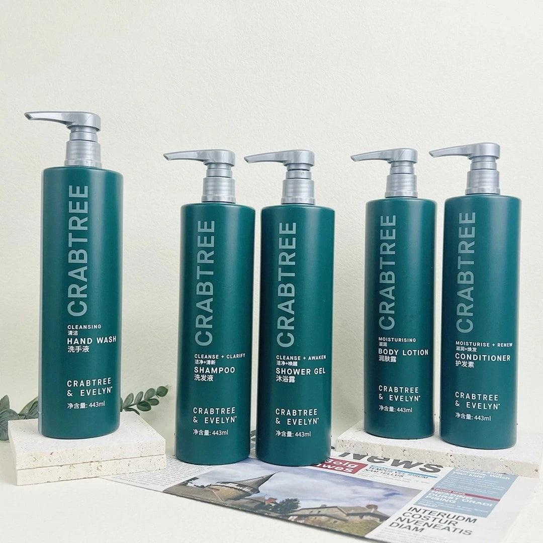 Hilton Hotel Spa Toiletries | CRABTREE & EVELYN