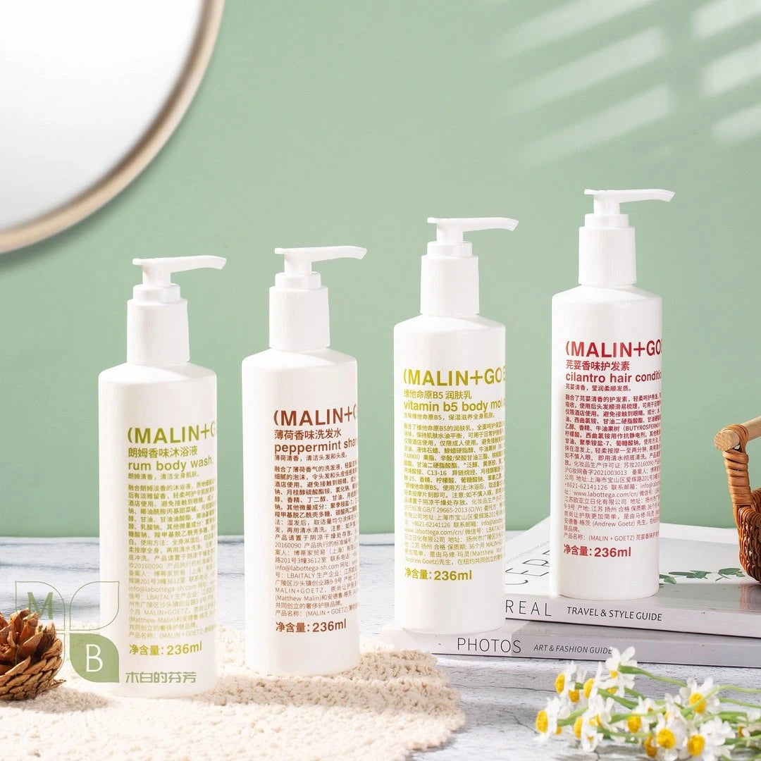 Le Meridien Hotel Spa Toiletries | MALIN+GOETZ